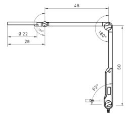 Opticlux magnifying lamp