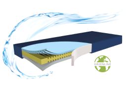 Hyper Foam 2 clinic GREENLINE foam mattress (stage 4)  - example from the product group foam mattresses, synthetic (pur)
