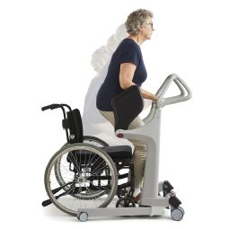 Molift Transfer Pro sit-to-stand device for seated transfers