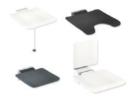 HEWI Hinged seat - click to see picture in full size - opens new window HEWI Hinged seat