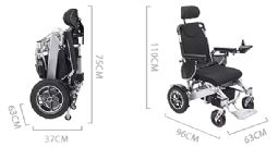 BCE-9000ER Foldbar & Transportabel el-kørestol