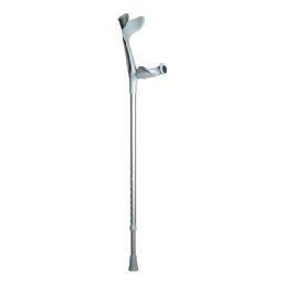 Long crutch with ergonomic handle