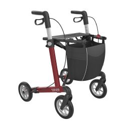 Server rollator with soft wheels (PU)