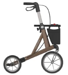 Explorer - outdoor rollator with soft wheels (PU)