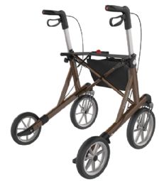 Explorer - outdoor rollator with soft wheels (PU)