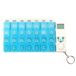 Pill box with timer - Keyhanger