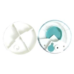Countdown pill box with audio alarm
