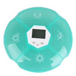 Pillbox 4 large compartments and audio alarm