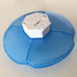Pillbox 4 large compartments and audio alarm