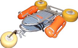 Beach Wheelchair - click to see picture in full size - opens new window Beach Wheelchair