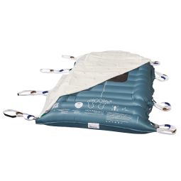 HoverMatt PROS Air Sling - combined transfer mattress and sling - example from the product group large sliding and turning products, manually operated HoverMatt PROS Air Sling - combined transfer mattress and sling - example from the product group large sliding and turning products, manually operated