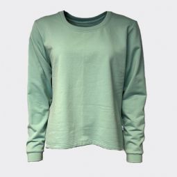Sweatshirt med overfald