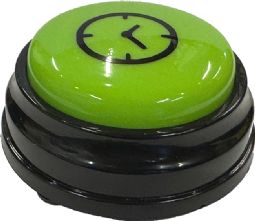 Talking table clock with big button - example from the product group talking watches Talking table clock with big button - example from the product group talking watches