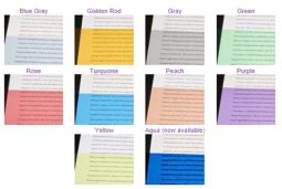 Irlen Colored Overlays