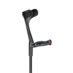 Crutch with ergonomic soft grip