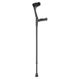 Crutch with ergonomic soft grip