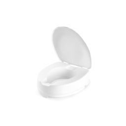 Toilet seat with lid