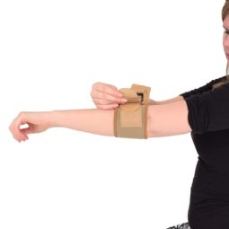 Tennis elbow bandage - click to see picture in full size - opens new window Tennis elbow bandage
