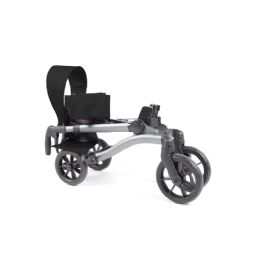 Rollator, foldable