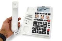 CL610 Corded phone - click to see picture in full size - opens new window CL610 Corded phone