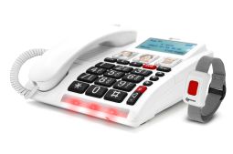 CL 9000 GSM desktop phone for SIM card, high volume