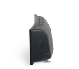 Extra loud vibrating alarm clock for the hearing impaired - click to see picture in full size - opens new window Extra loud vibrating alarm clock for the hearing impaired