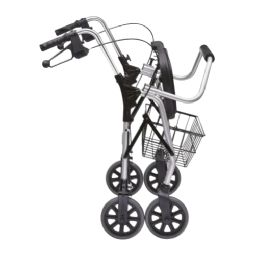 Rollator XXL Extra heavy-duty rollator up to 200 kg - click to see picture in full size - opens new window Rollator XXL Extra heavy-duty rollator up to 200 kg