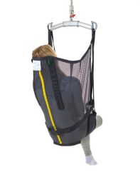 Amputationssejl, netpolyester, høj ryg