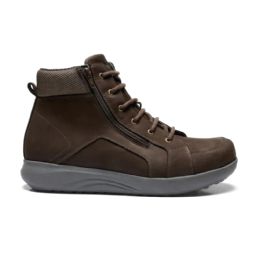 New Feet mens boot with zipper and laces - click to see picture in full size - opens new window New Feet mens boot with zipper and laces