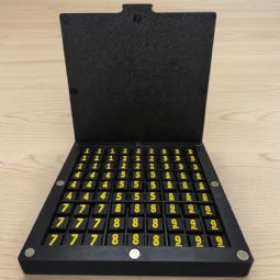 Tactile Sudoku boards - click to see picture in full size - opens new window Tactile Sudoku boards