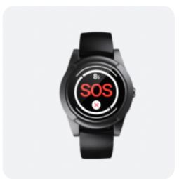 GPS tracking watch with emergency call (4G)