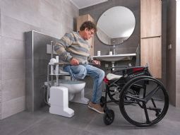 Aerolet Toilet Lift - click to see picture in full size - opens new window Aerolet Toilet Lift