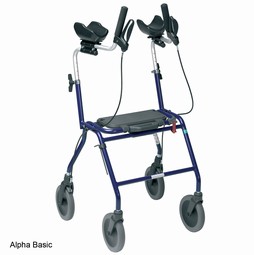 Dolomite Alpha  - example from the product group walking tables with separated forearm supports