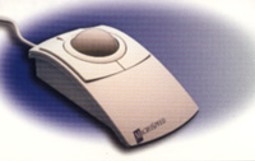 Microspeed PC-track trackball  - example from the product group trackballs, rollermice, and touchpads