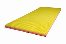 SAFE Med pressure relieving overlay, YELLOW-PINK, User 50-130kg