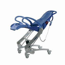 Arjo, Carendo, height adjustable hygiene chair